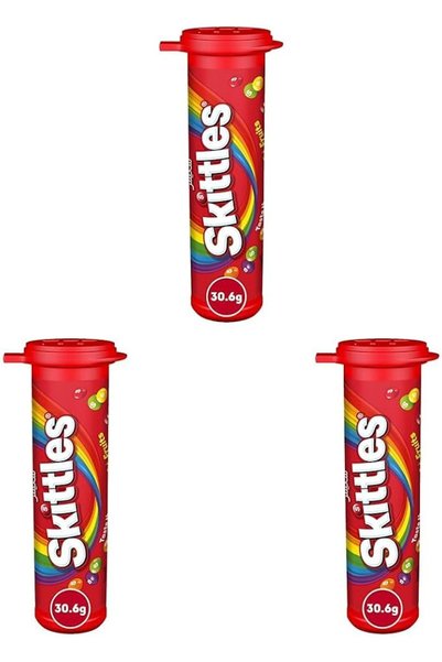Skittles Fruit Skittles Fruits Flavour Candies, 30.6G - Pack of 1