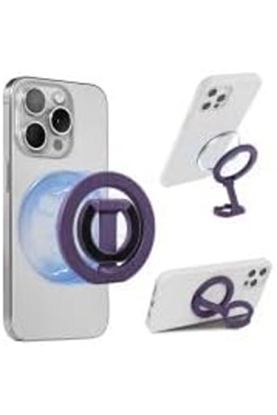 Arabest Magnetic Ring Holder and Kickstand for iPhone 16/15/14/13/12 Series,D...