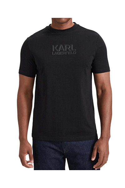 Karl Lagerfeld Ανδρικό T-shirt Μαύρο 755073 564250-990