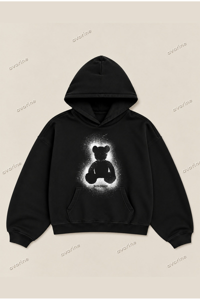 Moon Dancer Hanorac unisex Palm Angels Teddybear Gratify, croială confortabil...