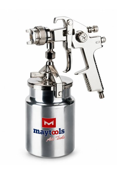 MayTools AB17G 1,4 mm Üstten Depolu Havalı Boya Tabancası