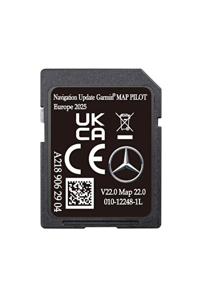 NAVITM Card SD Hărți de navigație Mercedes, Garmin Audio 20, Compatibil 2025/...