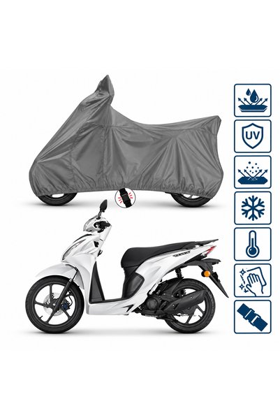 Generic Brand Di̇o Compatible Motorcycle Tarpaulin Waterproof Uv Sun Dust Snow Protector Motor Cover