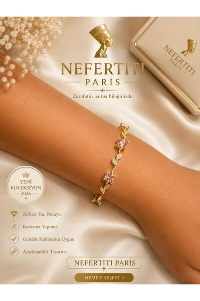 NEFERTITI PARIS Çelik Bileklik Xuping