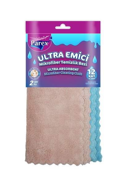 Parex Glass Cleaning and Microfiber Cloth Package