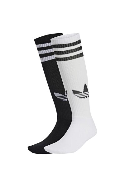 adidas Originals Adicolor 70s Κάλτσες μέχρι το γόνατο, Πακέτο 2 ζευγαριών 40-42