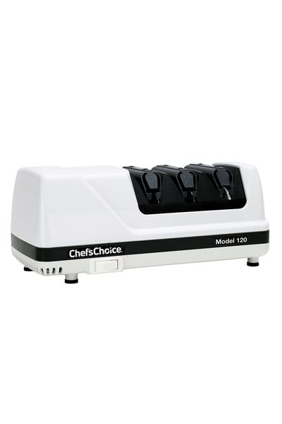 Chef's Choice Electric knife sharpener Model 120, White -