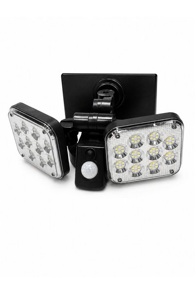 Luciano Faketti Ηλιακό Φωτιστικό LED 120 SMD με Αισθητήρα Κίνησης – Διπλή Ρυθ...