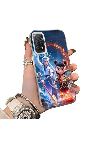 Hontinga حافظة هاتف Redmi Note 11 Pro متوافقة مع حافظة الهاتف ذات الحواف السي...