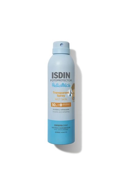 ISDIN Fotoprotector Transparent Spray Wet Skin Pediatrics SPF50 250 ml