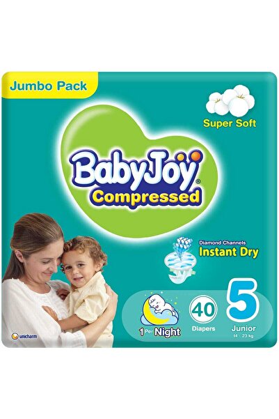 BabyJoy Size (5) Jumbo Pack 40 Diapers