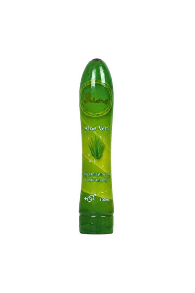 Diblong Lubrifiant pe bază de apă, Jeleu de Aloe Vera, Verde, cu textură groa...