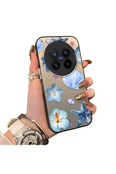 Hontinga حافظة هاتف من السيليكون متوافقة مع هاتف Vivo X300 Pro، حافظة خلفية ص...