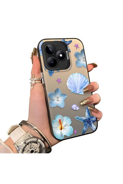Hontinga حافظة هاتف من السيليكون متوافقة مع Realme Note 50 4G، حافظة خلفية صل...