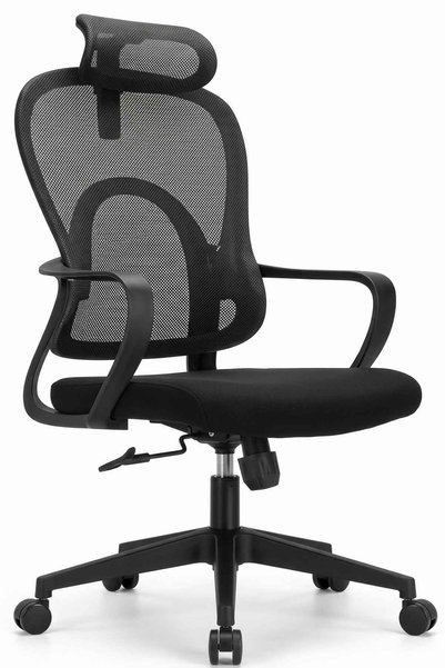 LavistaOffice Çizgi Ergonomik Başlıklı Fileli Yönetici ve Çalışma Koltuğu