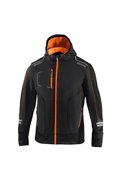 Sparco سترة ميكانيكية من Sparcp York Softshell باللون البرتقالي مقاس S
