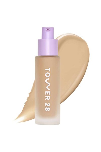 Tower 28 Beauty Swipe Serum Foundation 30ml – 7C Glamis Non-Acnegenic Medium ...