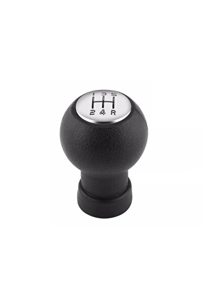 Suzuki Gear shift knob with boot Suzuki, SX4/Swift/Alto, 5 Speeds, Black/Silver
