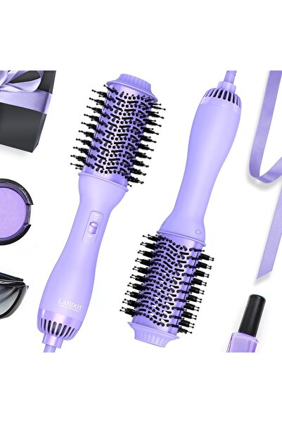 LANDOT One Step Hair Dryer Brush, Ionic Ceramic Hot Air Brush & Volumizer for...