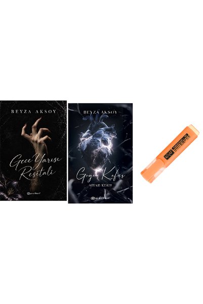 Epsilon Yayınevi Gece Yarısı Resitali + Göğü Kafes 2 Book Set Kalem Hd