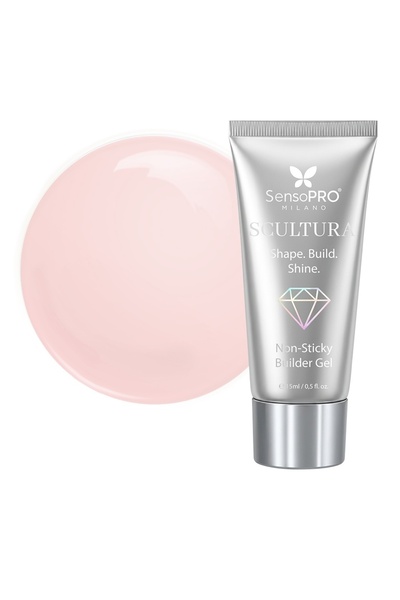 SensoPRO Milano Polygel SCULTURA Non-lipicios - Bare Poetry, 15ml
