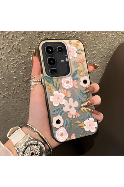 CHICASELUX حافظة هاتف متوافقة مع Infinix Note 50/Note 50 Pro بنمط زهرة الربيع...
