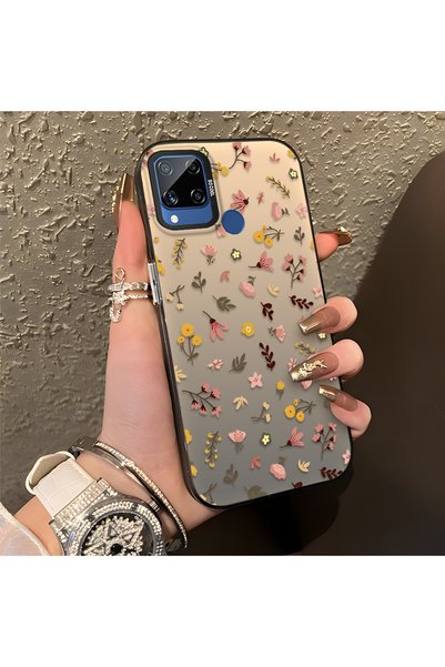 CHICASELUX حافظة هاتف متوافقة مع Realme C15/C25/C25S، بتصميم بسيط وأنيق على ش...