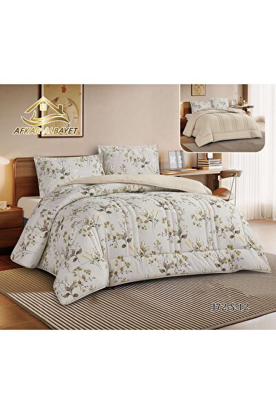 Afkar Albayet Luxury Summer Airy Plaid Bedspread Twin Size 140X200Cm 4Pcs Sof...