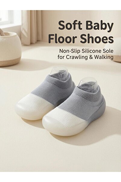 Generic Size S Baby floor shoes Baby walking shoes Baby floor socks Non-slip ...