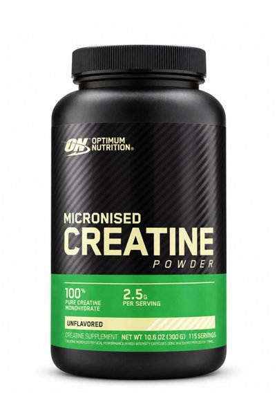 OP Optimum Nutrition Micronised Creatine Monohydrate Powder, Unflavored, 300 g