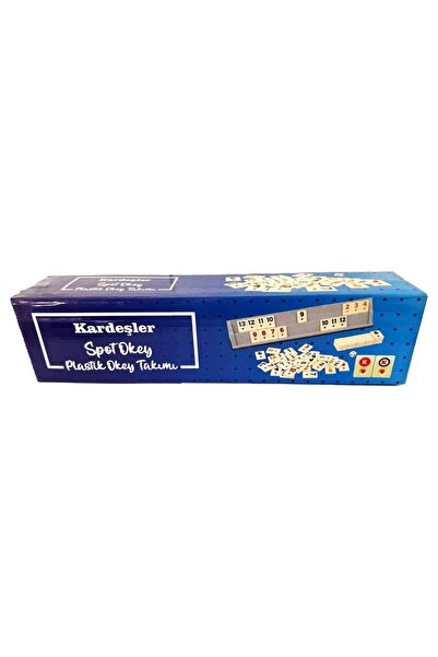 OEM Joc de plastic Rummy Spot Okey