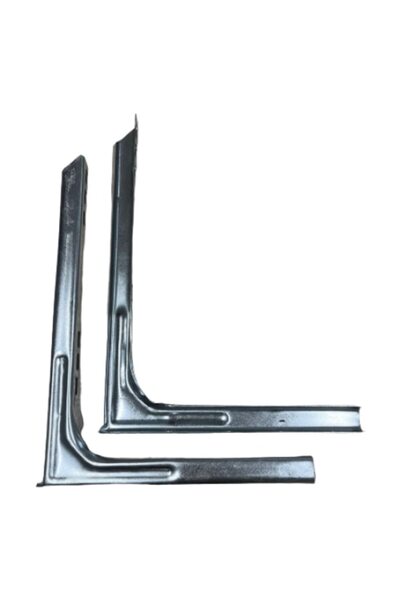 Termo Set of 2 fixed brackets, zinc, outdoor air conditioner unit mounting su...
