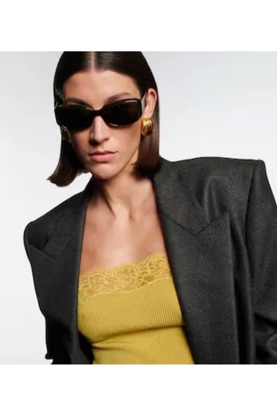 Yves Saint Laurent Saint Laurent SL 868 005 Kadın Güneş Gözlüğü Kahverengi Gri