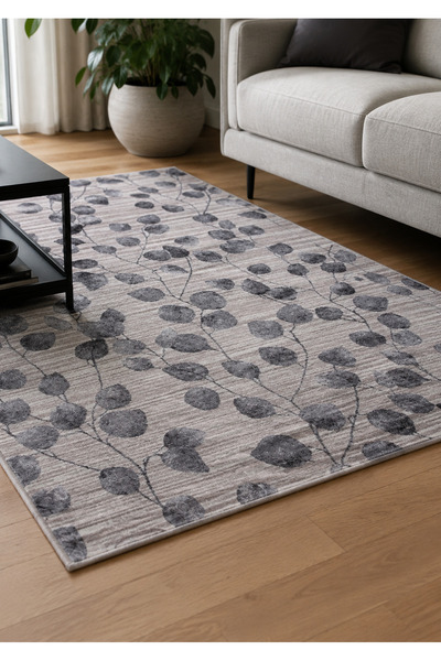 DeltaDesign Covor Sufragerie/Dormitor, Model Fayno 7108/160, Bej Antiderapant