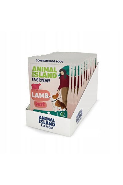 Animal Island Miel zilnic, pate, pliculețe pentru câini, 10 bucăți