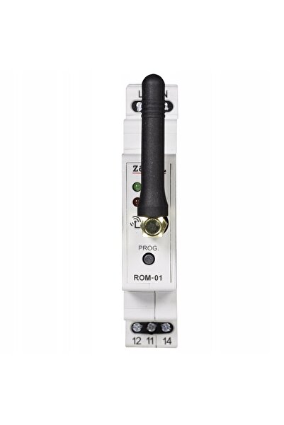 ZAMEL EXTA FREE ROM-01 RECEPTOR RADIO CU 1 CANAL 8A 1NO/NC 230V AC