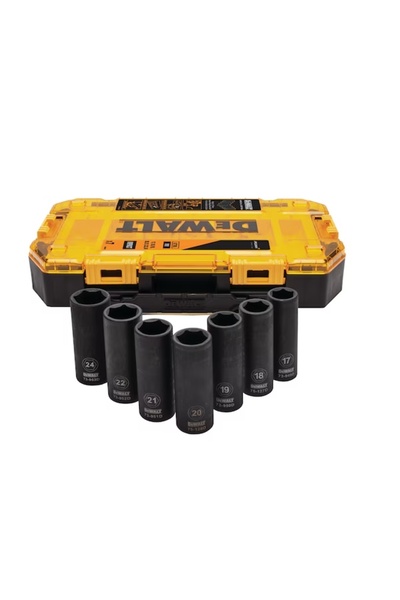 Dewalt Set cheie de impact electrică MCLAREN 7, 17-24MM