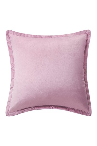 Karo Fata de perna decorativa, Soft Velvet, pudra, 40 x 40 cm