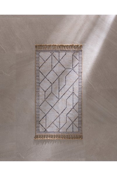 Madame Coco Urbain Halı - Beyaz - 80x150 cm