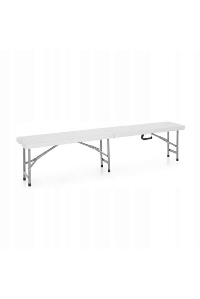HENDI Bancă pliabilă catering albă 1830 x 300 x 430 mm - 811191