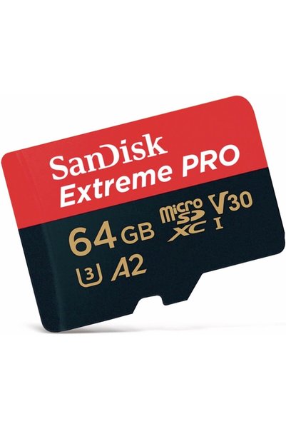 StepCo Extreme PRO microSDXC UHS-I hafıza kartı 64 GB + adaptör ve Rescue Pro Deluxe (akıllı telefonlar, ak