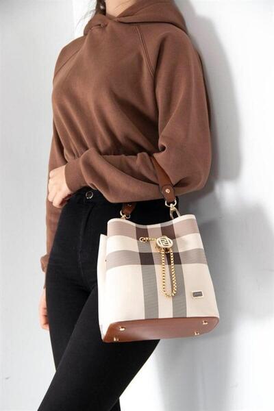 Silver Polo Women's Crossbody Bag Cream - Tan Nv967