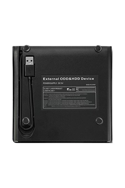 Qoltec Carcasă externă pentru unitate CD/DVD SATA USB 3.0 de 12.7mm