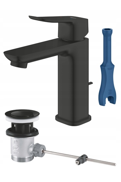 Grohe Baterie lavoar independentă Dice, neagră, mărimea M 1018322430