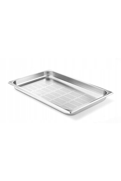HENDI Recipient GN perforat din oțel inoxidabil GN1/1 530x325mm înălțime 150mm