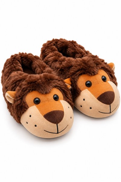 Esra Hayvanlı Kalite Peluş Yumuşak Ev İçi Unisex Panduf