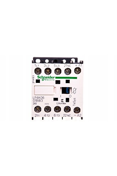 Schneider Electric Contactor de putere AC3 6A 3P 1NC 24V DC TESYS K SCHNEIDER...