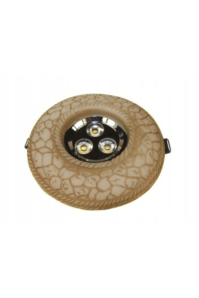 Bowi Downlight CASTLE albastru 3*1W alb cald