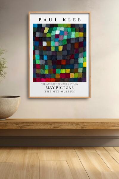 HOMEPACK Paul Klee May Pictură oficială Poster înrămat Artă modernă Decor de ...