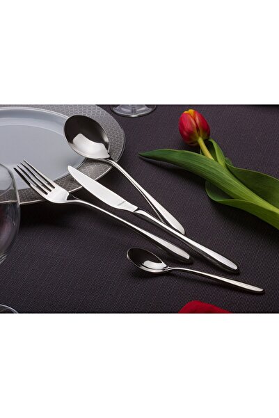 Amefa Set de cină din oțel inoxidabil, 4 piese, 1120 CUBA, pentru 1 persoană
